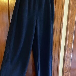 Blue corduroy Women's wide leg Pants